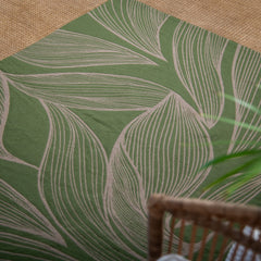 Tappeto - Leaves | Hunter/Khaki