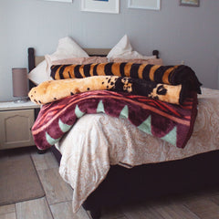 Buhle - Zebra Skin | Black/Caramel