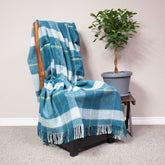 My Everyday Blanket - Madison | Teal/Eggshell