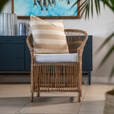 Scatter - Protea Chenille Broad Stripe | Bone/Natural