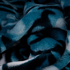 Faux Mink Bella - Silk Road | Teal / Eggshell