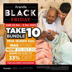 Lobola Bundle - Take 10 | 1 Ply Queen Plain Mink Bella Assorted