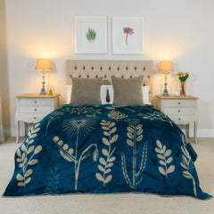 Belfiore Finesse - Garden | Teal/Khaki