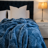 Faux Mink Bella - Plain | Blue