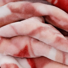 Faux Mink Bella - Grace | Coral Pink / Light Pink