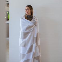 Amanda Cotton - Shapes | Olive/White