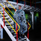 Basotho - Diamond Jubilee | Black/Natural/Royal/Emerald