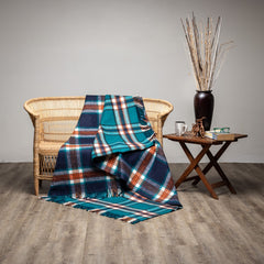 Italiano - Travel Rug | Royal/Tabacco