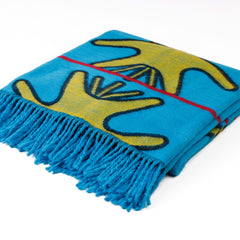 YBD Throw - Khalala | Aqua/Yellow