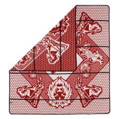 Berea - King's Birthday Blanket 2025 | Scarlet/Natural/Black