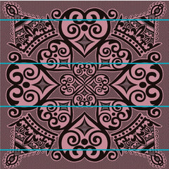 Marona | Brown/Pink/Peacock