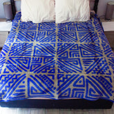 Buhle - Woodcut | Electric/Khaki