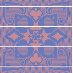 Khotso - Cards | Cobalt/Pink/Natural