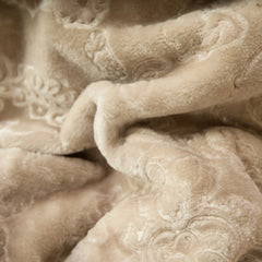 Faux Mink Bella - Plain | Bone