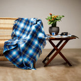 Top Check - Drummond | Navy/Turquois