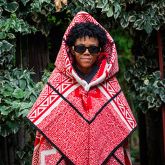 Lesira | Scarlet/Natural/Black