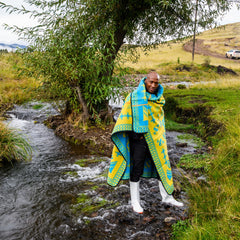 Basotho - Renoka | Peacock/Gold/Yolk