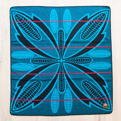 Seanamarena - Poone | Black/Peacock/Scarlet