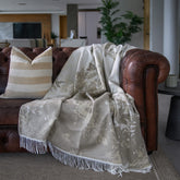 Bella Vita - Dappled Leaves | Cobblestone/Bone