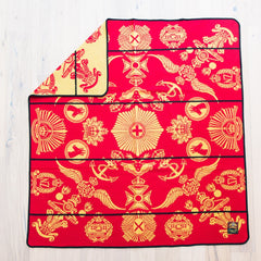 Victoria England - Badges of the Brave | Scarlet/Gold/Black