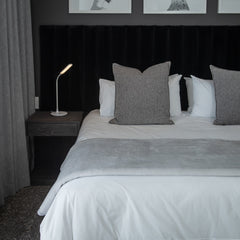 Cotton Suede - Plain Silver