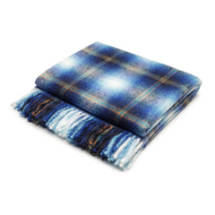 Top Check - Drummond | Navy/Turquois
