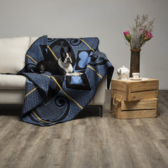 Mini Khotso - Cards | Black/Cobalt/Gold.