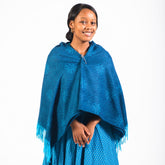 Makoti - Petals | Navy/Aqua