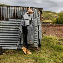 Mohodu - Border Stripe | Black/Natural