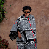 Lesira | Black/Natural/Scarlet