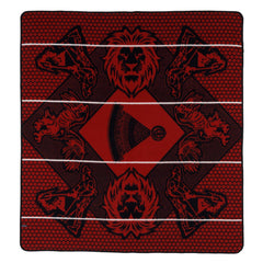 Berea - King's Birthday Blanket 2025 | Black/Scarlet/Natural