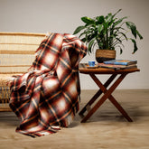 Top Check - Drummond | Maroon/Blush