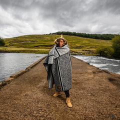 Mohodu - Border Stripe | Black/Natural