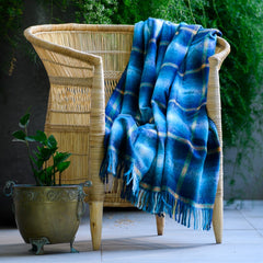 Top Check - Drummond | Navy/Turquois