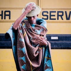 Bohlokoa | Hazelnut/Lt Aqua/Gold