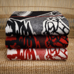 Berea - King's Birthday Blanket 2025 | Scarlet/Natural/Black