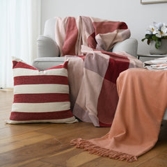 Scatter - Protea Chenille Broad Stripe | Garnet/Natural