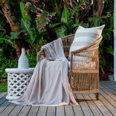 Cotton Honeycomb - Plain | Bone