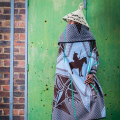 Maqhubu | Brown/Lt Powder/Emerald