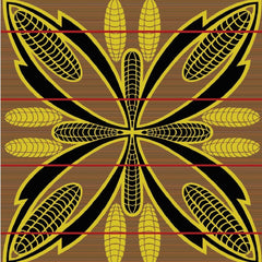 Seanamarena - Poone | Black/Gold/Scarlet