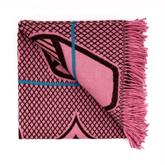YBD Throw - Moritsoana | Fuschia/Flamingo
