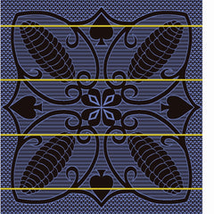 Khotso - Ntjhe Poone | Brown/Cobalt/Gold.