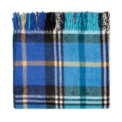 Top Check - Patterson | Royal/Turquoise