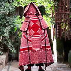 Lesira | Scarlet/Natural/Black