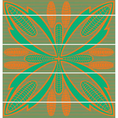 Seanamarena - Poone | Emerald/Yolk/Natural