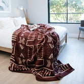 Mali - Cotton Suede Mud Cloth | Mink/Bone