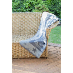 Finesse Pet Blanket - A Dog's Life | Steel/Silver