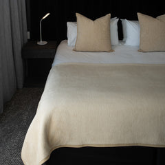 Cotton Suede - Plain Bone