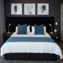 Chenille Runner - Plain | Provencial Blue