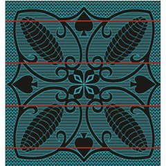 Khotso - Ntjhe Poone | Black/Peacock/Scarlet